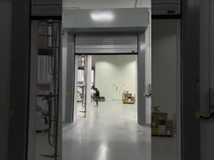 Phân hình tấm cửa tuyến tính hợp kim nhôm nhanh lăn lên và đóng cửa cho JTM-D01