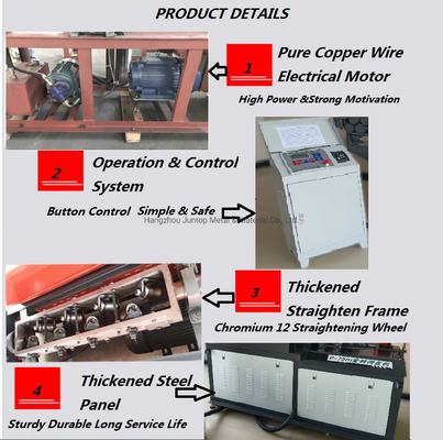 Nguyên tắc biến dạng nhỏ Máy thẳng thanh tròn với chứng nhận ISO9001