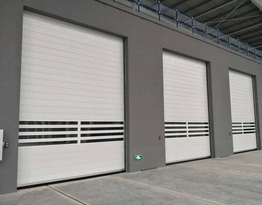 Khách hàng chống cháy cửa cửa tròn tự động với động cơ servo cho an ninh tốc độ cao