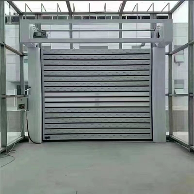 JTM-D03 nhôm tốc độ cao cuộn lên nhanh cuộn cửa tròn cửa an ninh xoắn ốc với điều khiển từ xa