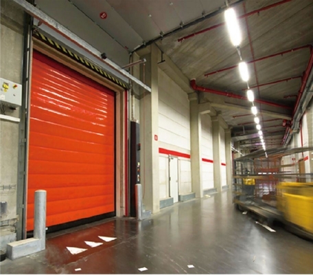 Cửa nhà để xe tốc độ cao An ninh Rolling Rapid Roll Up Fast Roller Shutter với 100W Power