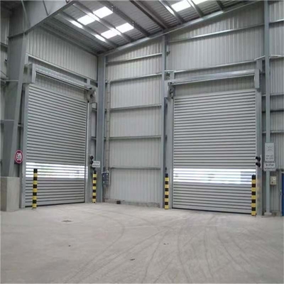300.000kg tổng trọng lượng nhôm hợp kim nhanh cuộn lên cửa an ninh xoắn ốc cho kho