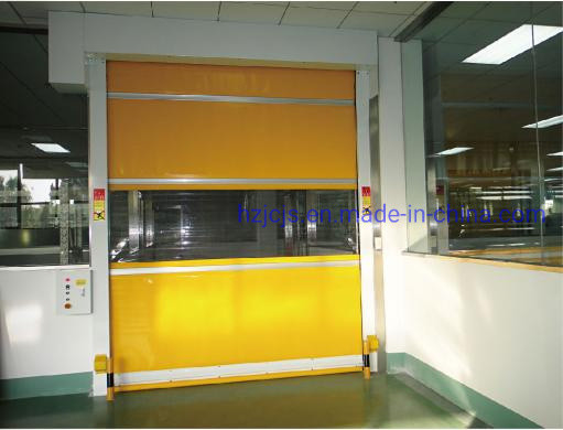 Kết thúc hợp kim nhôm nhanh cuộn lên hành động màn tròn xoắn ốc an ninh cửa garage