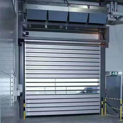 Tùy chỉnh hợp kim nhôm màu xám Nhanh lăn lên và đóng cửa cho bảo mật kho