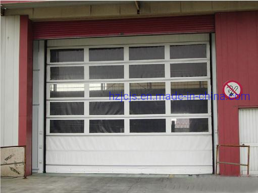 Đường cửa tuyến tính nhôm hợp kim nhanh chóng lăn lên và đóng cửa khoan an ninh