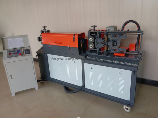 Ứng dụng tùy chỉnh Máy thẳng thắn và cắt thanh thép điện áp cao với 380V