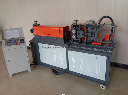 Ứng dụng tùy chỉnh Máy thẳng thắn và cắt thanh thép điện áp cao với 380V