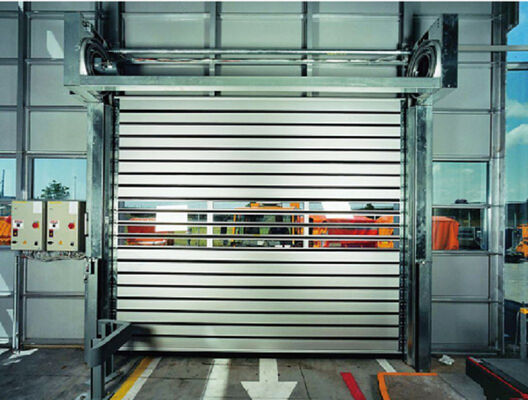 Door Roller Shutter Tự Động Chống Cháy và Tốc Độ Mở Nhanh Tùy Chỉnh Cho Công Nghiệp