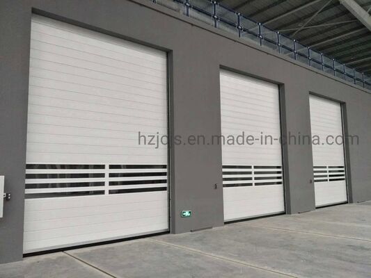 Cửa cuốn tốc độ cao chống cháy hợp kim nhôm điều khiển từ xa cho mục đích công nghiệp
