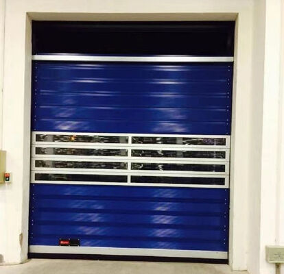Cửa cửa cuộn tự động chống cháy tốc độ cao với mô hình tùy chỉnh cho sử dụng công nghiệp