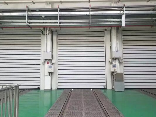 Chống cháy bảo vệ IP55 kích thước tùy chỉnh cửa cửa cửa hàng tự động