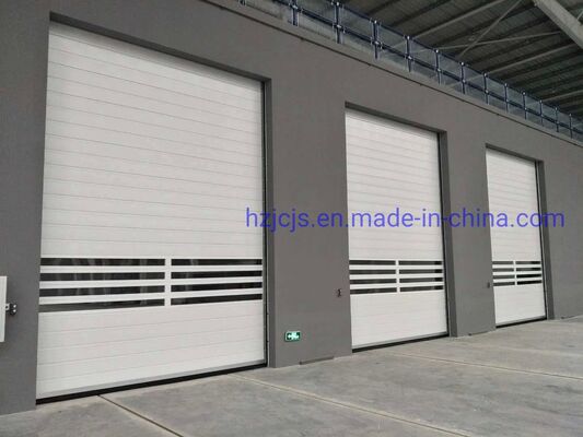 Aluminum Alloy High Speed Rolling Shutter Door with Fire Proofing and Customized Model for Logistics Centers