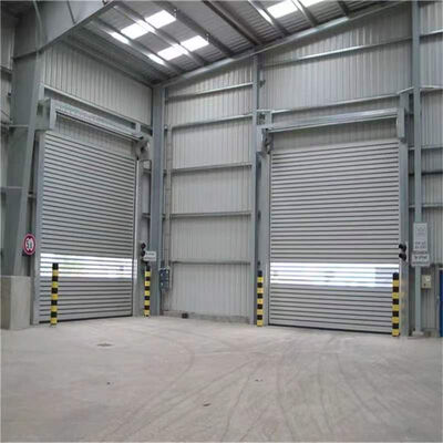 High Speed Opening Corrosion Resistant Spiral Security Door with Intelligent Automation for Warehouses